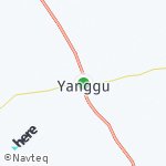 Peta lokasi: Yanggu, Cina