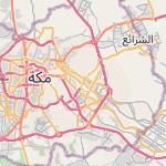 Peta lokasi: Mina, Arab Saudi