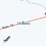 Peta lokasi: Okinawa, Bolivia