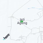 Peta lokasi: Jati Agung, Indonesia