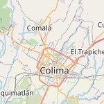 Peta lokasi: Jardines de Bugambilias, Meksiko