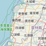 Peta lokasi: Dongshih Township, Taiwan untuk keperluan jadwal sholat