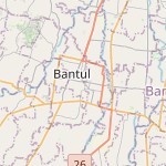 Peta lokasi: Bantul, Indonesia untuk keperluan jadwal sholat
