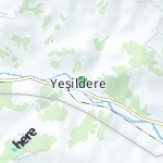 Peta lokasi: Yeşildere, Turki