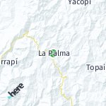 Peta lokasi: La Palma, Kolombia