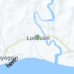 Peta lokasi: Lucbuan, Filipina