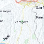 Peta lokasi: Zaragoza, El Salvador