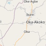 Peta lokasi: Sopare, Nigeria