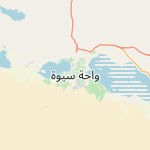 Peta lokasi: Siwa, Mesir