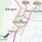 Peta lokasi: Alkmaar, Belanda