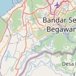 Peta lokasi: Kilanas, Brunei Darussalam