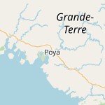 Peta lokasi: Poya, Kaledonia Baru