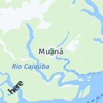 Peta lokasi: Muaná, Brasil