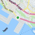 Peta lokasi: Pasir Panjang, Singapura untuk keperluan jadwal sholat
