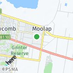 Peta lokasi: Moolap, Australia