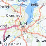 Peta lokasi: Kiel, Jerman