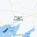 Peta lokasi: Prince Edward, Kanada
