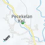 Peta lokasi: Pecekelan, Indonesia