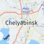 Peta lokasi: Chelyabinsk, Rusia