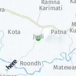 Peta lokasi: Judi, India