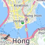 Peta lokasi: East Tsim Sha Tsui, Hong Kong-Cina