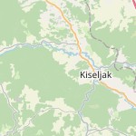 Peta lokasi: Mahala, Bosnia Dan Herzegovina