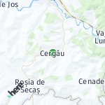 Peta lokasi: Cergau, Rumania