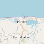 Peta lokasi: Paraíso, Meksiko