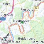 Peta lokasi: Neumagen-Dhron, Jerman
