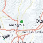 Peta lokasi: Kyoto, Jepang