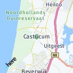 Peta lokasi: Castricum, Belanda