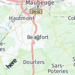 Peta lokasi: Beaufort, Prancis