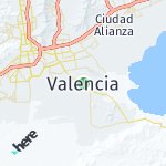 Peta lokasi: Valencia, Venezuela