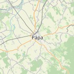 Peta lokasi: Pápa, Hongaria