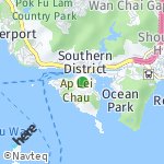 Peta lokasi: Ap Lei Chau, Hong Kong-Cina