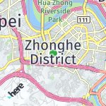 Peta lokasi: Zhonghe District, Taiwan
