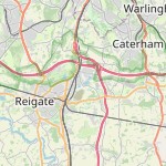 Peta lokasi: Redhill, Inggris Raya