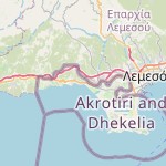 Peta lokasi: Episkopi, British Sovereign BSB Areas