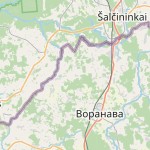 Peta lokasi: Kodzi, Belarusia