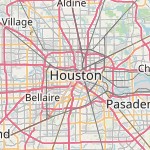 Peta lokasi: Houston, Amerika Serikat untuk keperluan jadwal sholat
