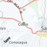 Peta lokasi: Colón, El Salvador