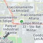 Peta lokasi: Fraccionamiento Ciudad Nazas, Meksiko