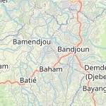 Peta lokasi: Bawang, Kamerun