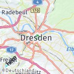 Peta lokasi: Dresden, Jerman