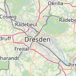 Peta lokasi: Dresden, Jerman
