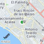 Peta lokasi: Pueblo Nuevo, Meksiko