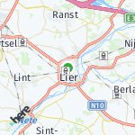 Peta lokasi: Lier, Belgia