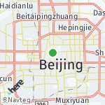 Peta wilayah Bei Jing, Cina