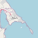 Peta lokasi: Ras Tanura Refinery, Arab Saudi