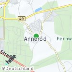 Peta lokasi: Annerod, Jerman